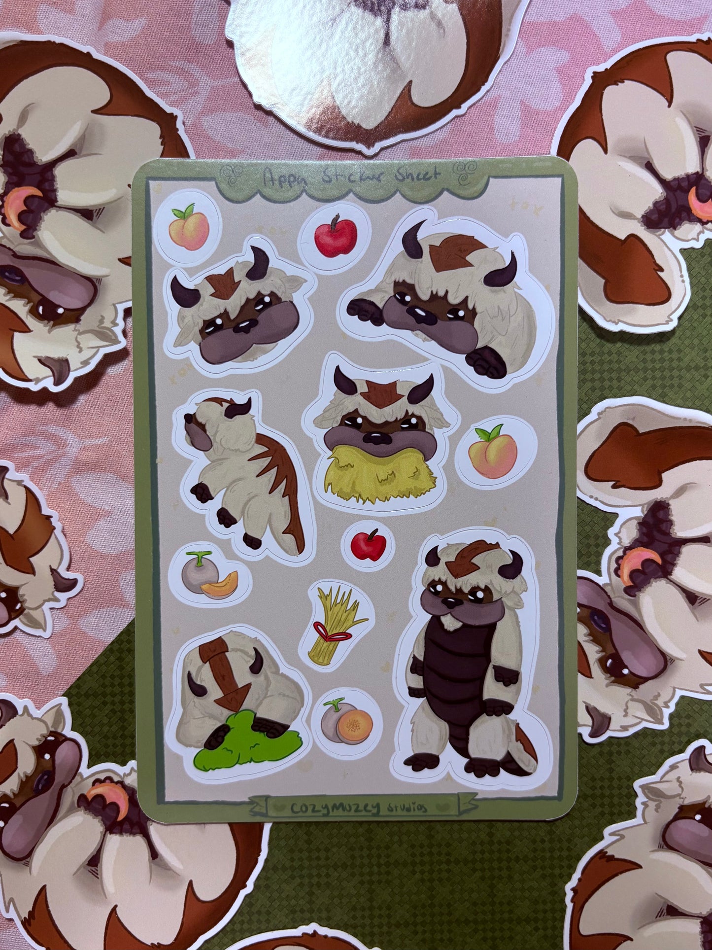 sky bison sticker pack