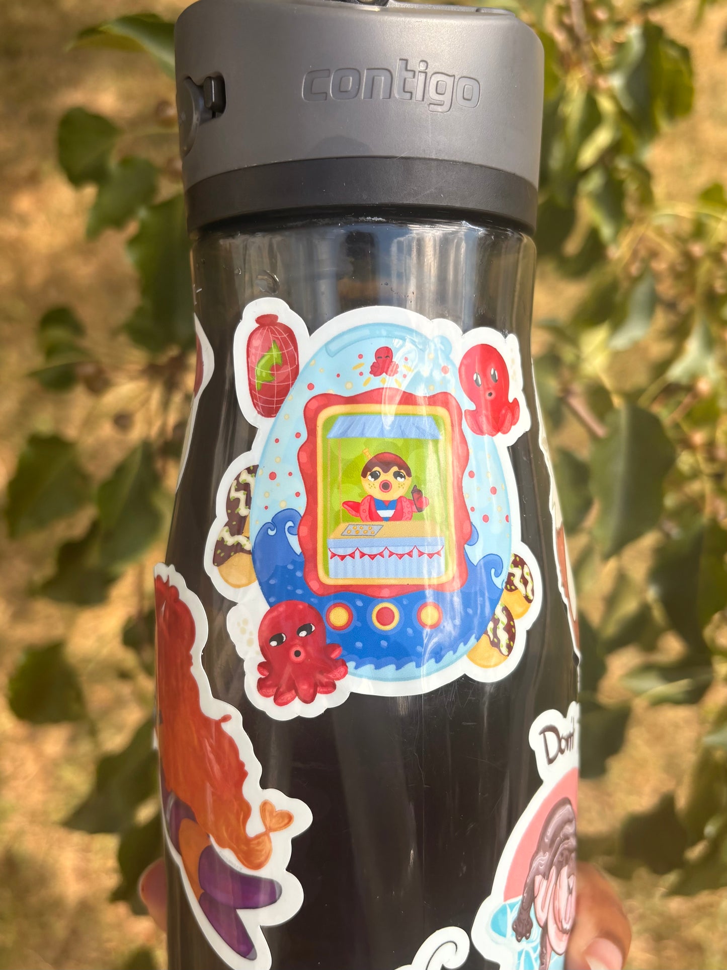 octopus ACNH  sticker