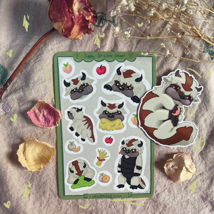 sky bison sticker pack